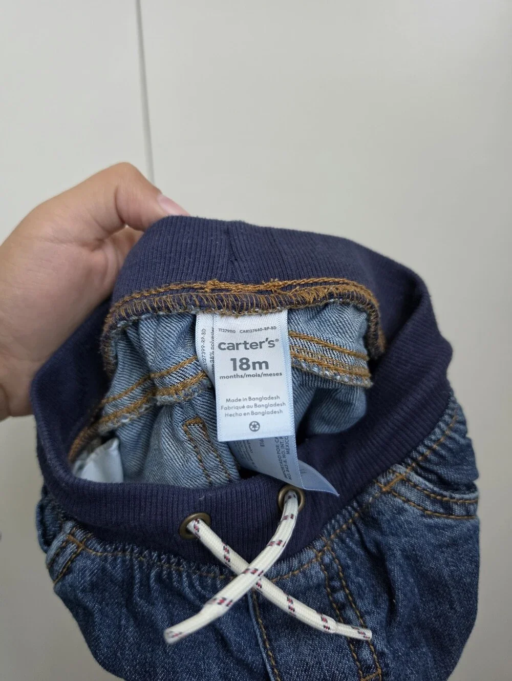 Carters Blue Denim Jeans